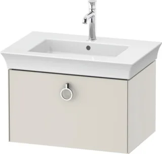 Duravit White Tulip Waschtischunterbau wandhängend Nordic Weiß Seidenmatt 684x458x410 mm - WT4251039 WT4251039390010