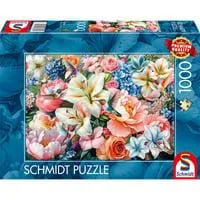Blumen in Pastell, Puzzle 1000 Teile