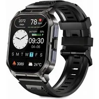 Sytifro Smartwatch Herren, Neue FitnessTracker Uhr, Outdoor Sportuhr, AMOLED Smartwatch, IP68 Wasserdicht Fitness Uhr mit 120+ Sportmodi, Fitness Tracker mit 24/7 Herzfrequenz/SpO2/Schlafmonitor/Schrittzähler, Bluetooth 5.3 Uhr Herren, 350mAh Batteri