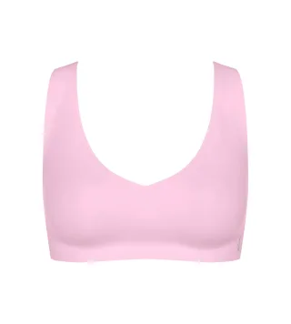 sloggi - sloggi ZERO Feel 2.0 Bralette floral pink - Gr. - XL