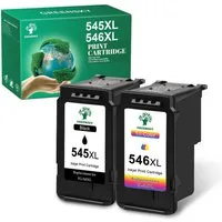 Greensky PG-545XL CL-546XL Ersatz für CANON 545 Tintenpatrone (PIXMA MX495 TR4550 TS3350 TS3450 TS3150 TS3151 TS3351)