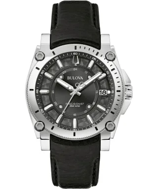 Bulova Precisionist Icon Herren Schwarz Uhr 96B416