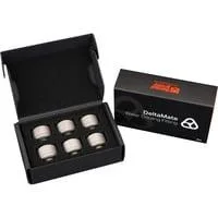 DeltaMate Fitting ST13, Verbindung nickel, 6er Pack
