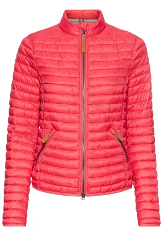 camel active - Leichte Steppjacke aus recyceltem Polyamid teaberry - Gr. - 40