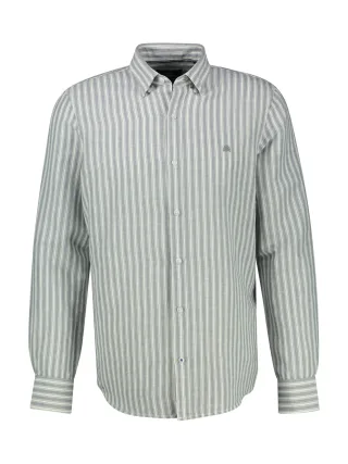 LERROS - BUTTON DOWN storm grey - Gr. - M