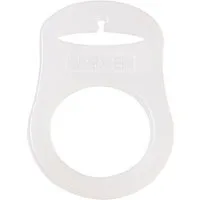 HobbyFun Schnuller Schnulli-Silikonring für Schnullerketten, 1 Stk. lebensmittelecht