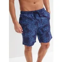bonprix Badeshorts mit Innenslip und Münztasche aus Netzware, bedrucktes Design