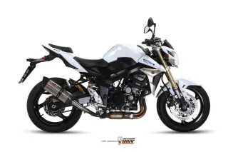 Sport Auspuff MIVV Suono Edelstahl Suzuki GSR 750 Bj. 2011-2016 Typ: C5 (EURO-3) +ABE
