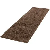 Ayyildiz Teppiche Hochflor-Läufer Life Shaggy 1500, rechteckig, Höhe: 30 mm, Langflor, uni, große Farbauswahl, robust, auch in rund