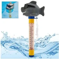 Hecht Badethermometer mit reißfesten Band Celsius 0-50°C, Ideal für Pools, Badewannen, Schwimmbäder und Teiche