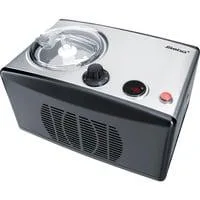 Eismaschine IC 150 edelstahl/schwarz, für 1.500ml Eiscreme, 150 Watt Kompressor