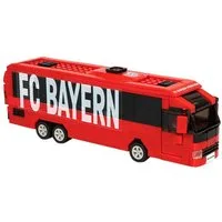 FC Bayern München Spiel FC Bayern München Klemmbausteine Mannschaftsbus (Rot)