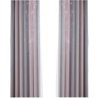 REDOM Verdunkelungsvorhang 2er Set Verdunklungsvorhänge Vorhang Vorhänge Gardinen Curtains (2 St), Ösen, verdunkelnd, Polyester, Schlafzimmer Thermovorhang Ösen Wärmeisolierend gegen Kälte Blickdicht