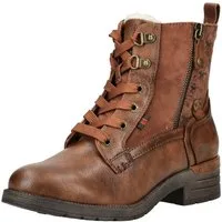 Mustang Shoes Mustang Shoes Stiefelette Lederimitat/Textil Schnürstiefelette