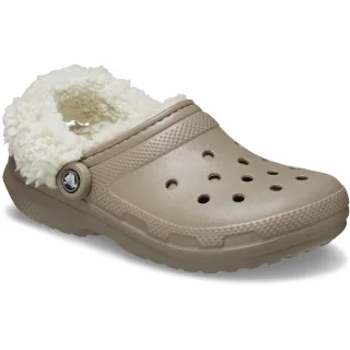 Crocs Classic Fleecegefütterte Textilmischung Pilz-Clogs