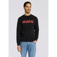 HUGO Sweatshirt Dem Rundhalsausschnitt, Regular Fit, HUGO Druck