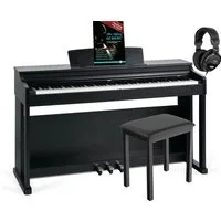 McGrey Digitalpiano DP-19 E-Piano Set - Einsteigerpiano - Zahlreiche Funktionen (Sparset inklusive Klavierbank, Kopfhörer und Klavierschule), Klavier mit 88 gewichteten Tasten und Hammermechanik