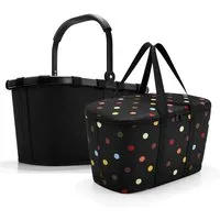 REISENTHEL® Einkaufskorb Set aus carrybag und coolerbag, Einkaufskorb Isotasche Picknick Thermotasche