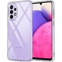 CoolGadget Handyhülle Silikon Handy Hülle Slim für Samsung Galaxy A13 4G 6,6 Zoll, dünne TPU Schutzhülle Case in transparent / durchsichtig