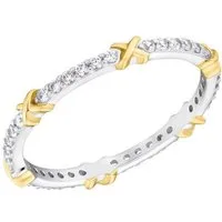 Amor Fingerring Small Elegance, mit Zirkonia (synth)