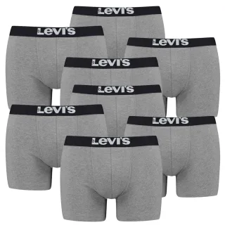 8er Pack Herren Levis Solid Basic Boxer Brief Boxershorts Unterwäsche Pants