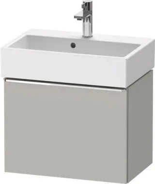 Duravit D-Neo Waschtischunterbau wandhängend Betongrau Matt 584x372x440 mm - DE4229010070000 DE4229010070000