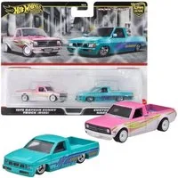 Hot Wheels Spielzeug-Rennwagen Datsun Sunny Truck & Custom Nissan Hardbody Hot Wheels Premium Auto