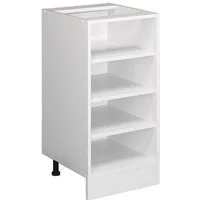 Vicco Unterschrank R-Line, Weiß/Weiß, 40 cm ohne Arbeitsplatte (1-St)