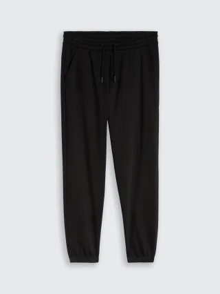 Denim Tom Tailor - Basic Jogginghose black - Gr. - L
