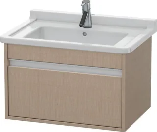 Duravit Ketho Waschtischunterbau wandhängend Leinen Matt 650x455x410 mm - KT666307575 KT666307575