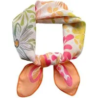 Moschen-Bayern Nickituch Halstuch Damen klein Nickituch Sommer Baumwolle Orange Pink Blau