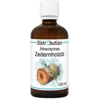DistrEbution Duftöl Ätherisches Öl, Zedernholzöl, 100% Naturrein, Für Kerzen und Kosmetik