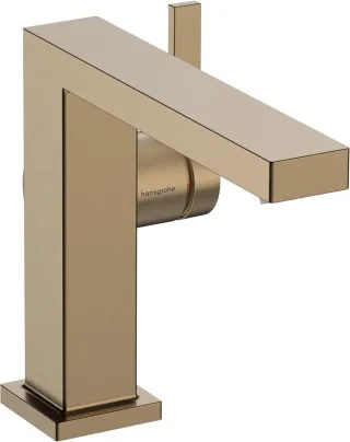 Hansgrohe Waschtischarmatur 110 Tecturis E Fine CoolStart m.Push-Open Ablaufgarnitur, brushed bronze 73024140