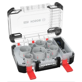 Bosch PRO Multi Material PC Plus Lochsägen ø 25,32,40,54,60,68,76,86 - 11 teiliges Set - 2608594430