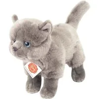Katze 20 cm, zum Teil aus recyceltem Material