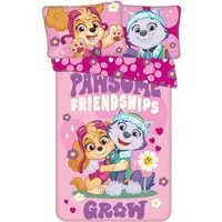 PAW PATROL Kinderbettwäsche Paw Patrol Kinderbettwäsche 100x135cm Pawsome Set