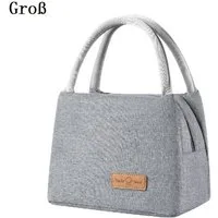 Blusmart Lunchbox Isolierte Lunch Tasche mit Aluminiumfolie, groß, (Bento Lunch Handtasche, 1-tlg., Picknicktasche), für Büro angestellte und Studenten