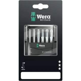 Wera Bit-Check 6 Universal 2 SB, 6-teilig - 05073638001