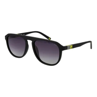 Schwarze Gummi-Sonnenbrille