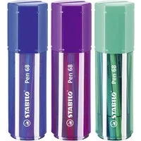 STABILO Faserstift STABILO Pen 68 Filzstift - 1 mm - 20er Big Box
