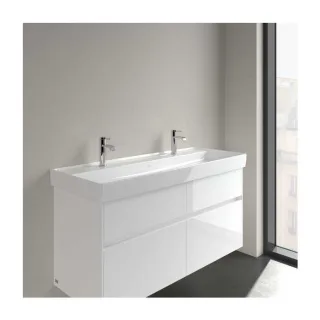 Villeroy & Boch Collaro Waschtisch 4A33C101 1200 x 470 x 160 mm, Weiß Alpin, ohne Überlauf