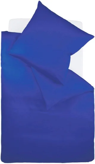 fleuresse Bettwäsche "Colours in 135x200, 155x220 oder 200x200 cm" 3 Stk. Bettwäsche aus 100% Baumwolle, uni, mit Reißverschluss
