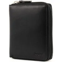 bugatti Geldbörse Zip Wallet, aus echtem Leder mit RFID-Blocker Schutz