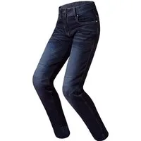 LS2 Motorradhose Bradford Damen Motorrad Jeans Knieprotektoren enthalten
