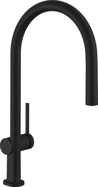 Hansgrohe Spültischmischer 210 Talis M54 Ausziehauslauf 1jet mattschwarz, 72802670 72802670