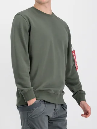 Alpha Industries USN Blood Chit Pullover Grün