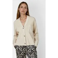 MARC AUREL Strickjacke im Hemdenstil