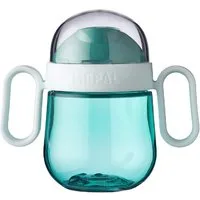 Mepal Trinklernbecher Antitropf-Trinklernbecher ab 6 Monate, 200 ml, deep turquoise, Polypropylen (PP), Silikon, Tritan, Auslaufsicher, spülmaschinengeeignet, für Babys