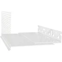 doitBau Abschlussprofil 10 Stab PVC Sockelprofil Vario 100mm-140mm je 2m (10-St)