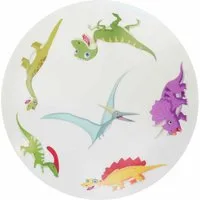 niermann Deckenleuchte Deckenschale Dinos, Kinderlampen, bruchsicherer Kunststoff, Kinderzimmer